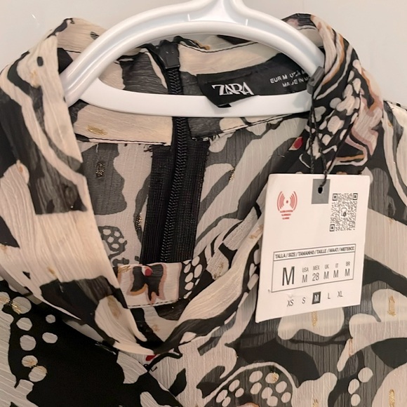 BNWT Zara printed dress - Picture 4 of 5